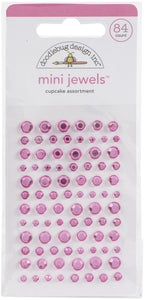 Doodlebug Design: Mini Jewels - Cupcake Assortment