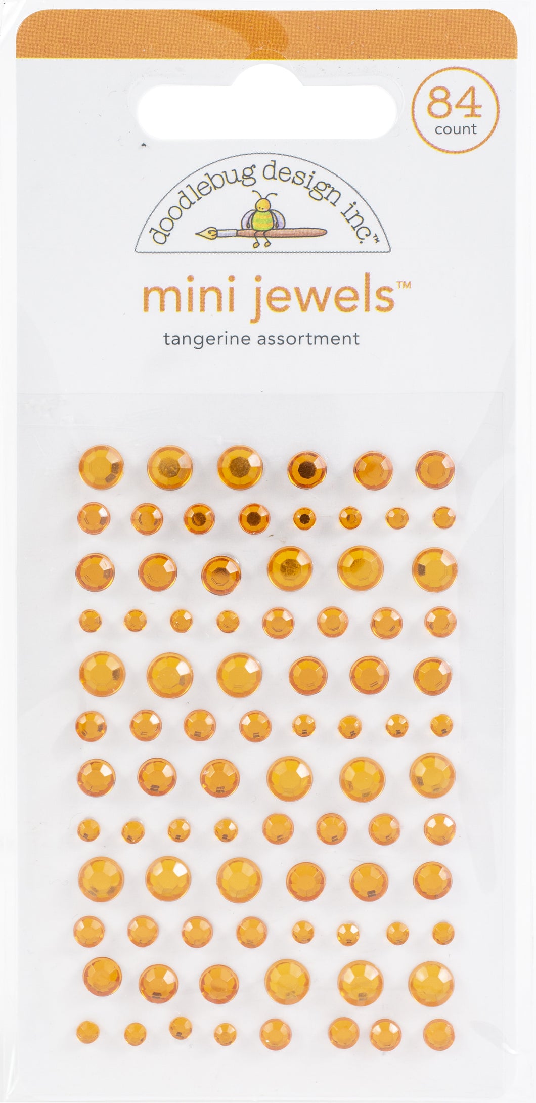 Doodlebug Design: Mini Jewel - Tangerine Assortment