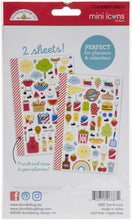 Load image into Gallery viewer, Doodlebug Design: Mini Icons Stickers - Bar-B-Cute