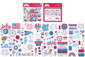 Doodlebug Design: Odds & Ends Die Cuts - Land That I Love