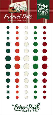 Echo Park: Enamel Dots - A Cozy Christmas