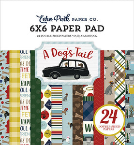 Echo Park: 6x6 Paper Pad - A Dog's Tail