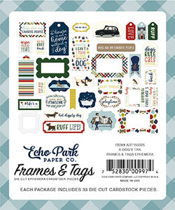 Echo Park: Frames & Tags - A Dog's Tail