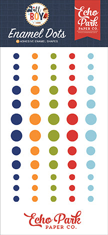 Echo Park: All Boy - Enamel Dots