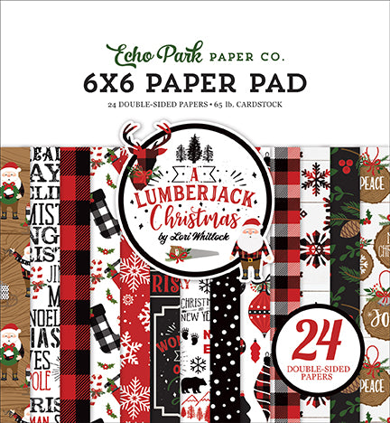 Echo Park: 6x6 Paper Pad - A Lumberjack Christmas