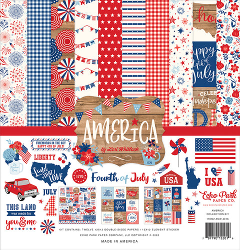 Echo Park Kit:  Scrapbook kit - America