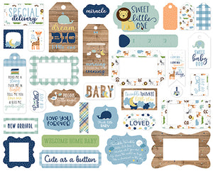 Echo Park: Baby Boy - Frames & Tags