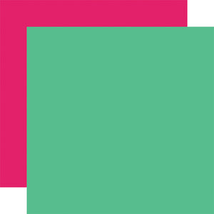 Echo Park:  Coordinating Solids Paper Pack - Best Summer Ever Solids Kit
