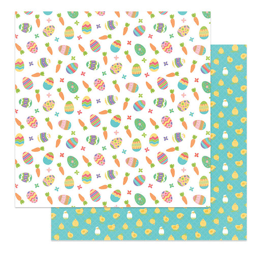 Photoplay: Baskets of Bunnies - Double sided printed paper - Egg Hunt