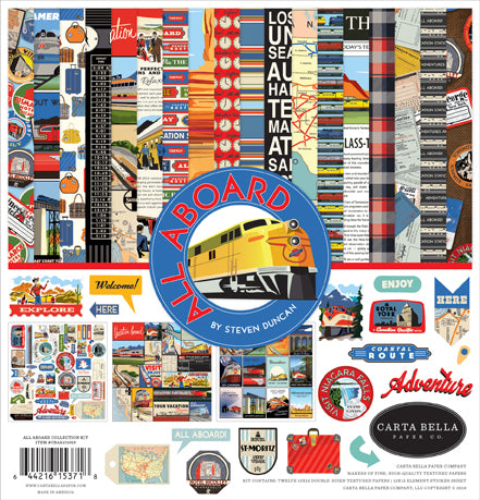 Carta Bella Kit:  All Aboard
