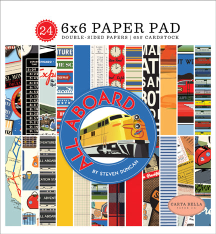 Carta Bella: 6x6 Paper Pad - All Aboard
