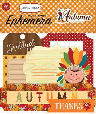 Carta Bella:  Frames & Tags - Autumn