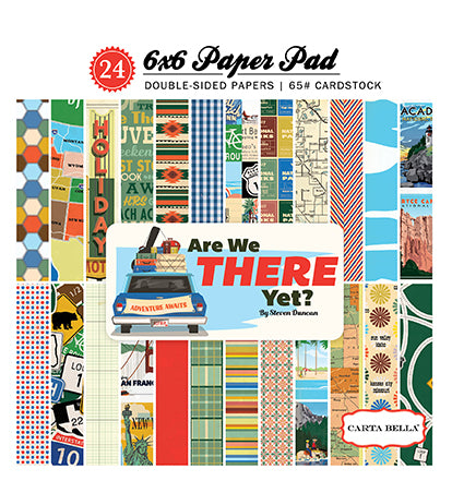 Echo Park: 6x6 Paper Pad - Are We There Yet?