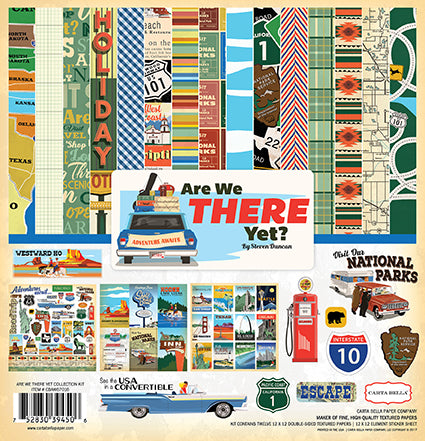 Carta Bella Kit:  Are We There Yet?