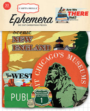 Load image into Gallery viewer, Carta Bella:  Ephemera - Are We There Yet?