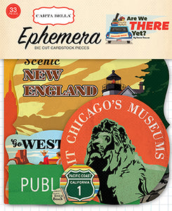 Carta Bella:  Ephemera - Are We There Yet?