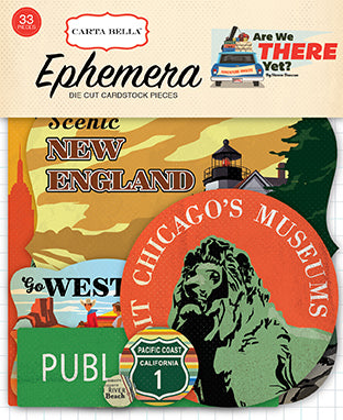 Carta Bella:  Ephemera - Are We There Yet?