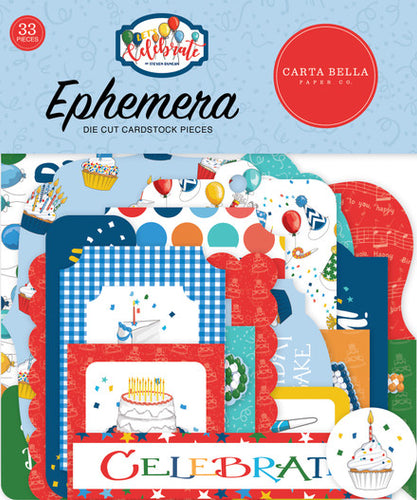 Carta Bella:  Ephemera - Celebrate