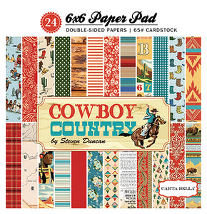 Carta Bella: 6x6 Paper Pad - Cowboy Country