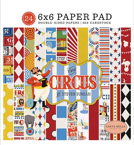 Carta Bella: 6x6 Paper Pad - The Circus