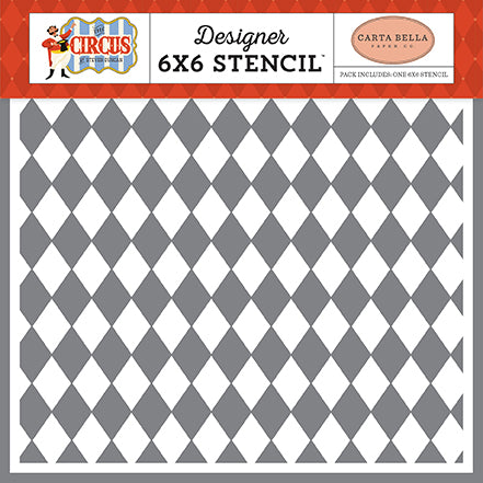 Carta Bella: 6x6 Stencil Set - Join the Circus