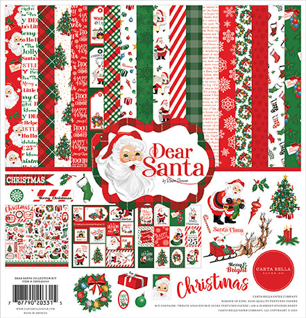 Carta Bella Kit:  12x12 Collection Kit - Dear Santa