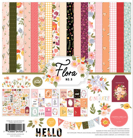 Carta Bella Kit Collection: Flora No. 5