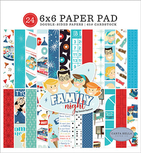 Carta Bella: Family Night - 6x6 Paper Pad