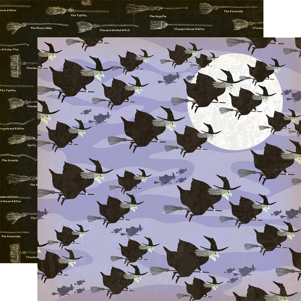 Carta Bella: Double-Sided Paper - Haunted House - Witching Hour