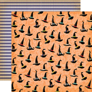 Carta Bella: Double-Sided Paper - Haunted House - Haunted Hats
