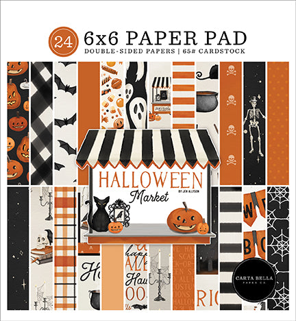 Carta Bella: 6x6 Paper Pad - Halloween Market