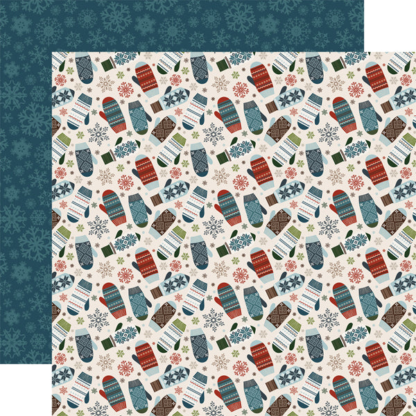 Carta Bella: 12x12 Double-Sided Paper - Smitten for Mittens