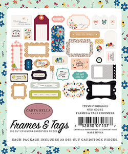 Echo Park: Frames & Tags - Our House