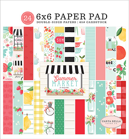 Carta Bella: Summer Market - 6x6 Paper Pad