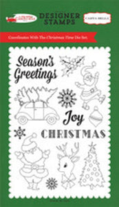 Carta Bella: 4x6 Stamps - Christmas Time