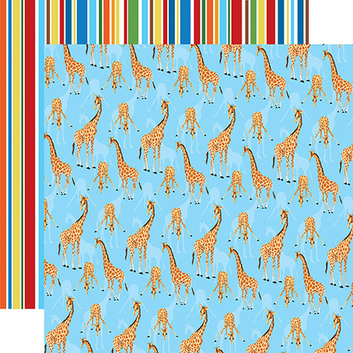 Carta Bella: 12x12 Double-Sided Paper - Zoo Adventure - Giraffes