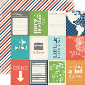 Carta Bella: 12x12 Double-Sided Paper - Travel Stories - Excursion