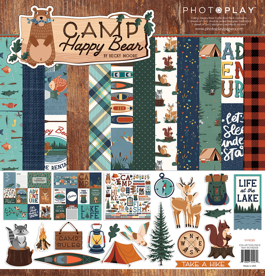 Photoplay Kit:  Camp Happy Bear