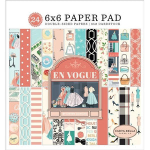 Carta Bella: 6x6 Paper Pad - En Vogue