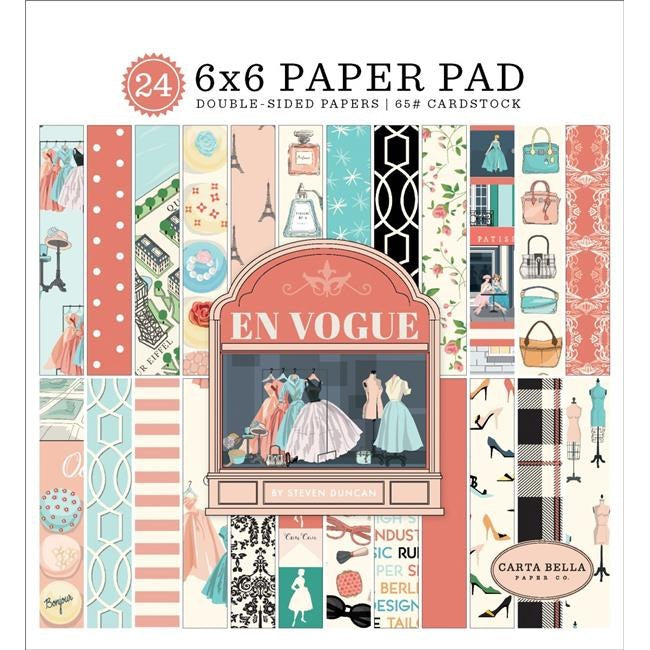 Carta Bella: 6x6 Paper Pad - En Vogue