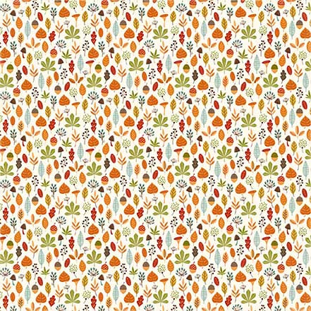 Echo Park:  12x12 Paper - Single Sheet - Fall is in the Air - Fall Festival