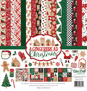 Carta Bella Kit:  12x12 Collection Kit - A Gingerbread Christmas