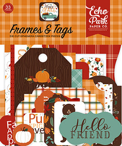 Echo Park: Frames and Tags - Happy Fall