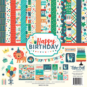 Echo Park Kit: Happy Birthday Boy