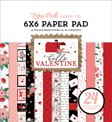 Echo Park: 6x6 Paper Pad - Hello Valentine
