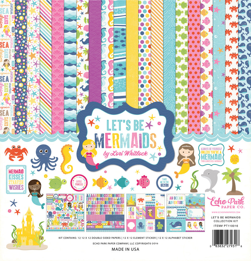 Echo Park Kit:  Let's Be Mermaids