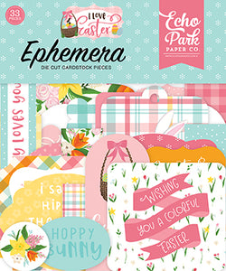 Echo Park: I Love Easter - Ephemera