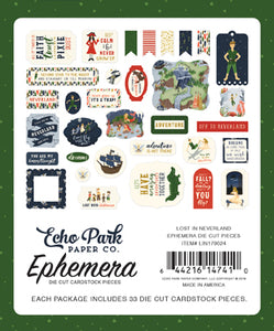 Echo Park: Ephemera - Lost in Neverland