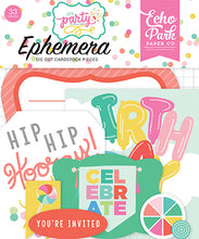 Load image into Gallery viewer, Echo Park: Ephemera - Let&#39;s Party