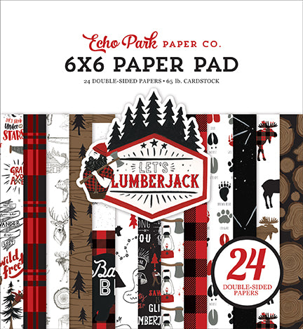 Echo Park: 6x6 Paper Pad - Let's Lumberjack